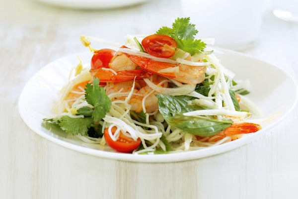 Chicken & Prawn, Green Apple Salad