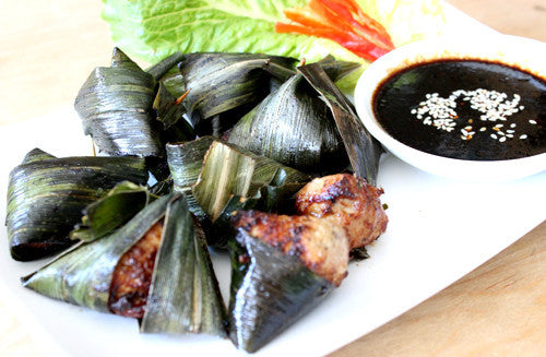 Chicken in Pandanu (Gai Hor Bai Toey) (Thailand)