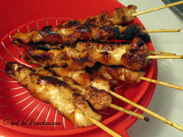 Grilleed Chicken Skewers (Satiay Ayam) (indonesia)