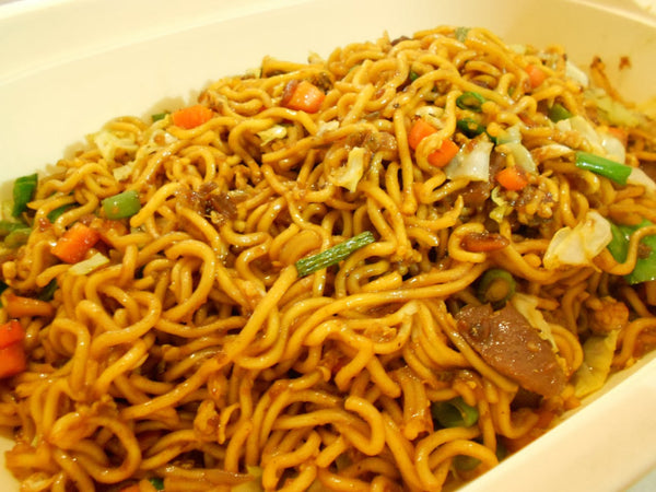 Malay Spicy Noodles Mee Goreng (Malaysia) (Veg)